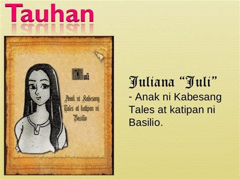 sino si juli sa el filibusterismo|El Filibusterismo – Tauhan at Katangian .
